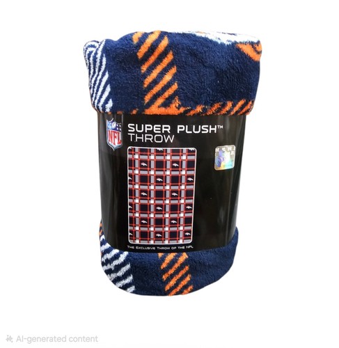 Denver broncos throw blanket - denver,
